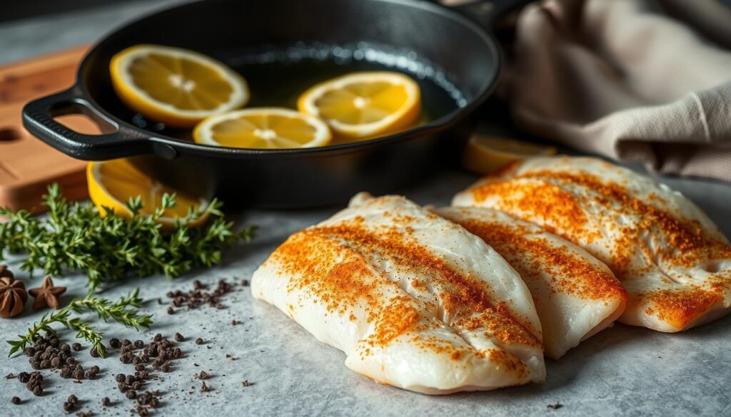 Crispy Pan Fried Snapper Ingredients