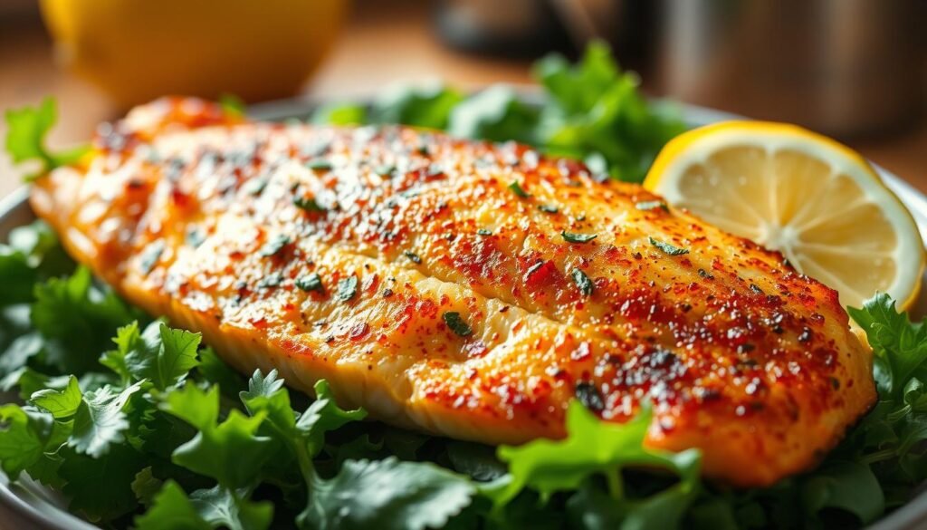 crispy baked fish