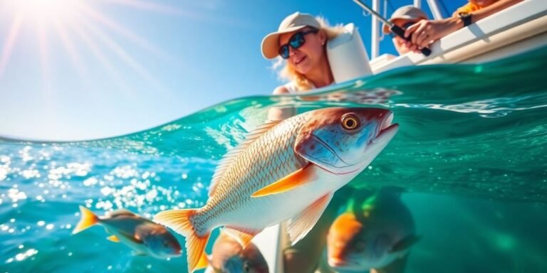 Snapper fishing in Port Phillip Bay