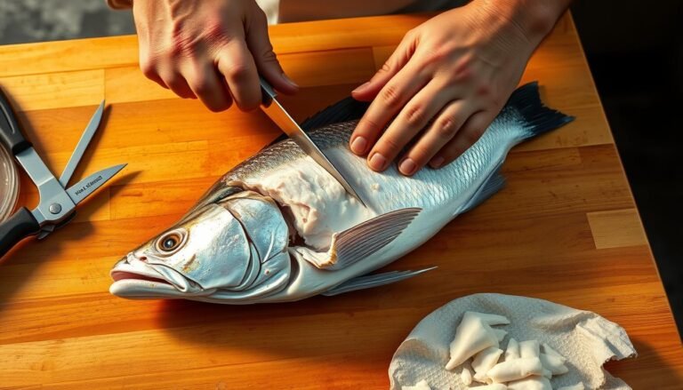 to fillet barramundi